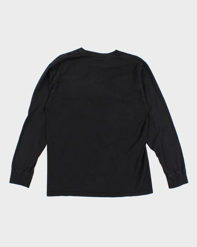 Men's Black Stussy Long Sleeve T-Shirt - M