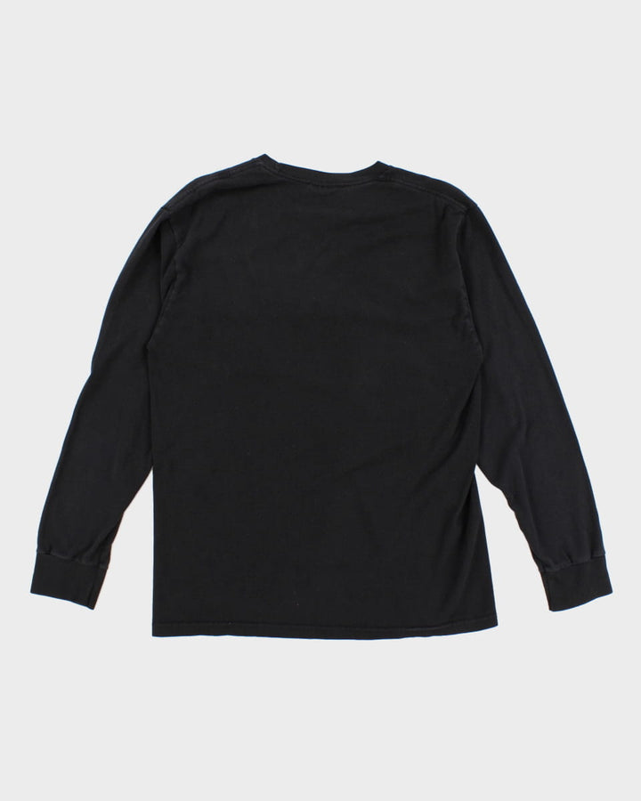 Men's Black Stussy Long Sleeve T-Shirt - M