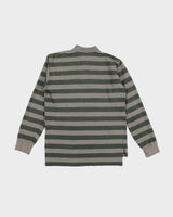 Vintage 90s Polo Sport Ralph Lauren Striped Long Sleeve Polo - M