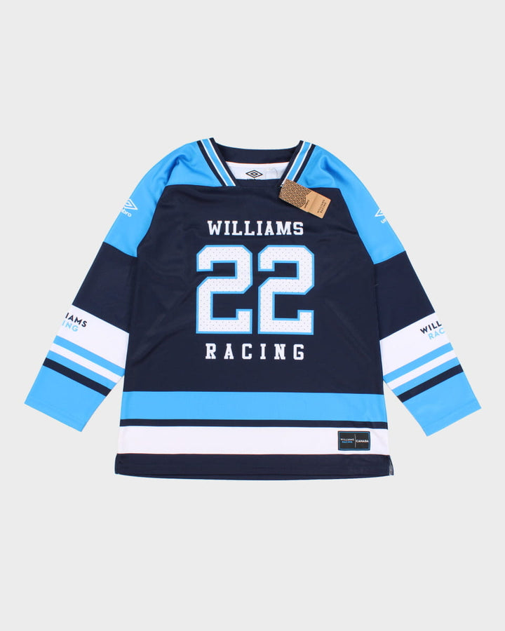 Racing F1 x Umbro Williams #22 Limited Edition Hockey Jersey - M