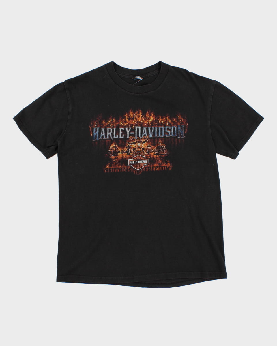 Harley Davidson Flamed T-Shirt - M