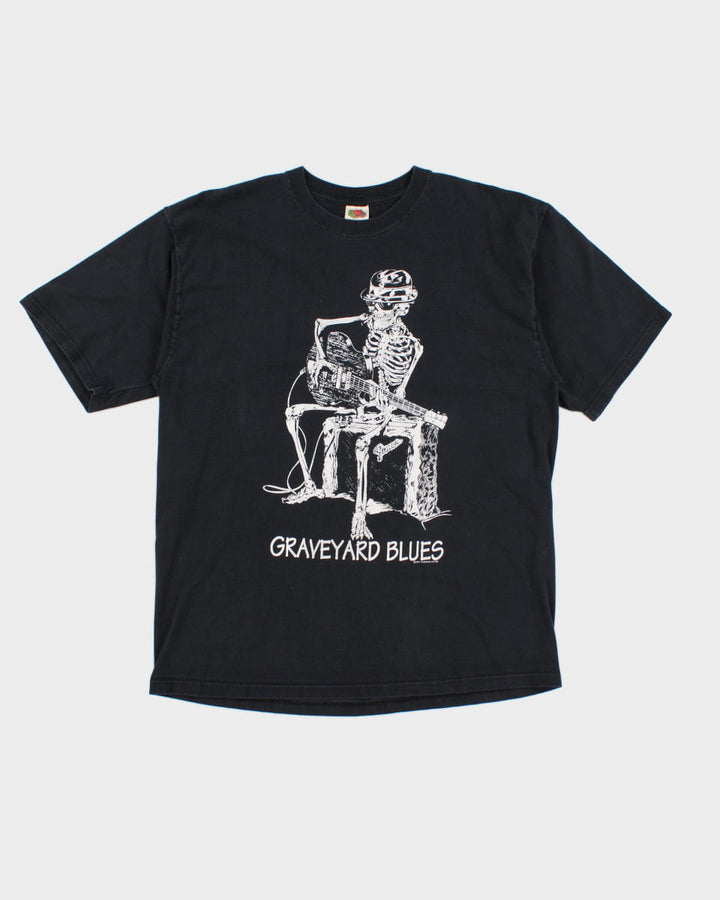 Vintage 90s Graveyard Blues T-Shirt - XL