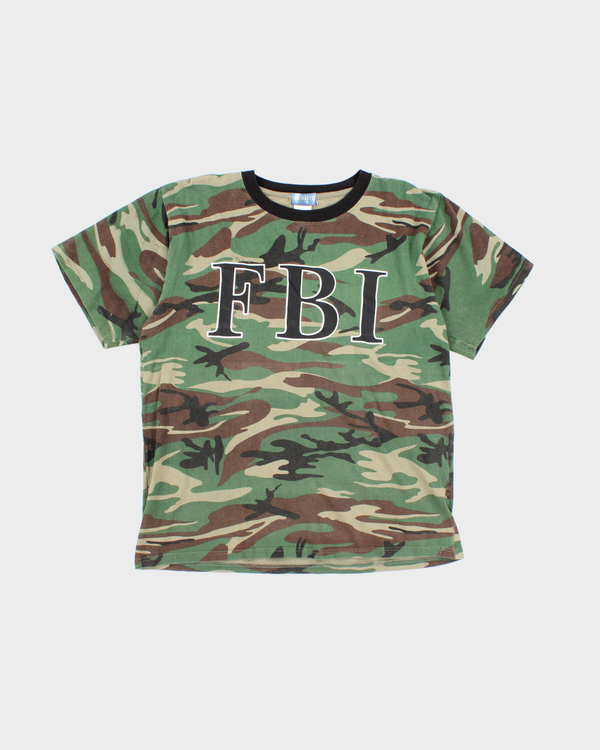 Men's Camo F.B.I. T-Shirt - M