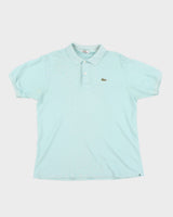 00s Lacoste Baby Blue Polo T-Shirt - L