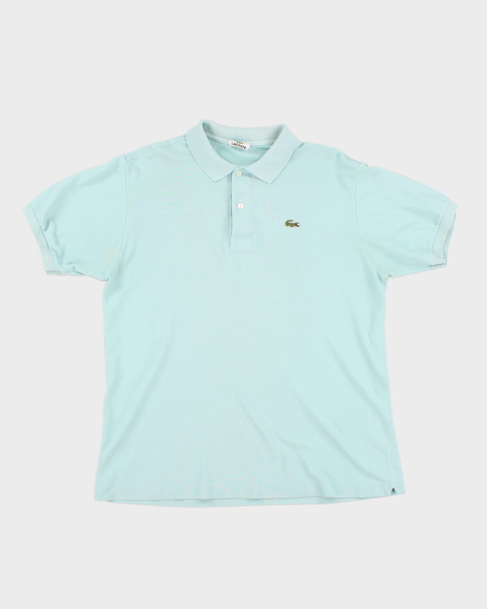00s Lacoste Baby Blue Polo T-Shirt - L