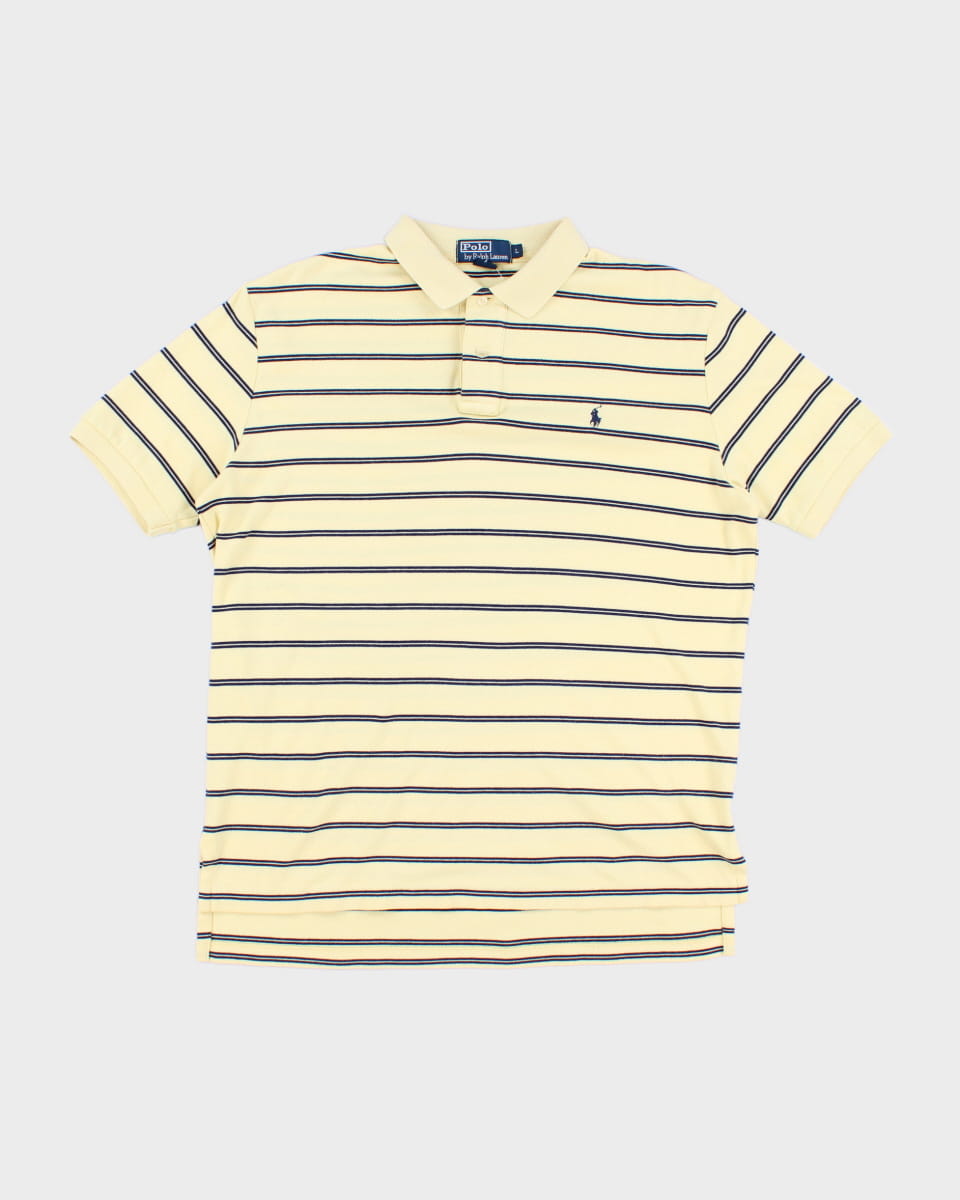 Vintage 90s Polo By Ralph Lauren Striped Polo - L