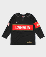 Vintage Men's Nike x Canucks Nike Black Jersey - XL