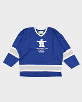 Vintage Men's 2010 Vancouver Olympics Blue Jersey - XXL