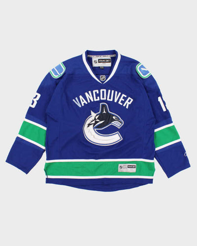 Men's Blue NHL x Canucks Sports Jersey - M