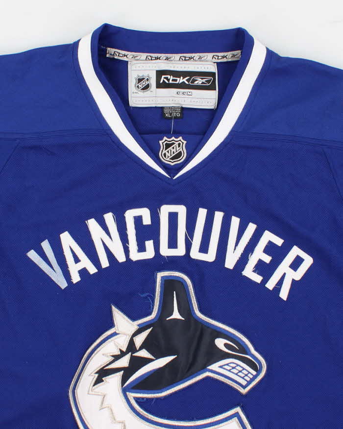 Men's Blue NHL x Canucks Sports Jersey - M