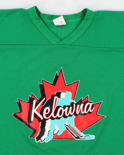 Mens Green Kelowua Rockets Sport Jersey - M