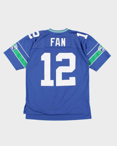 Men's Blue NFL x Seattle Seahawks Sports Jersey - L