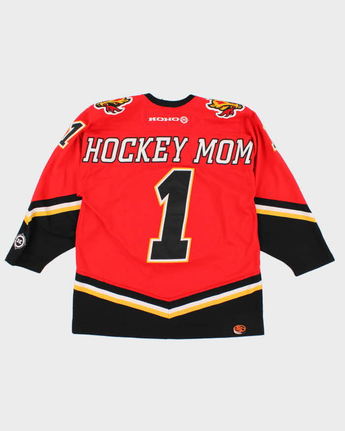 Mens Red NHL x Calgary Flames Sports Jersey - M