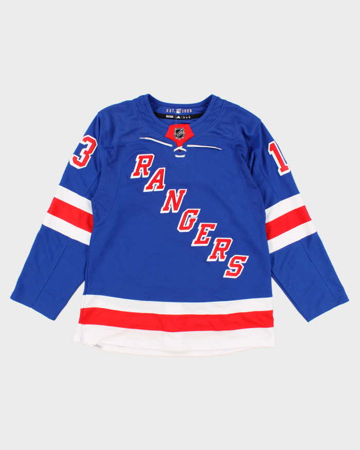Mens Blue NHL x New York Rangers Sports Jersey - M