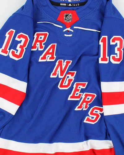 Mens Blue NHL x New York Rangers Sports Jersey - M