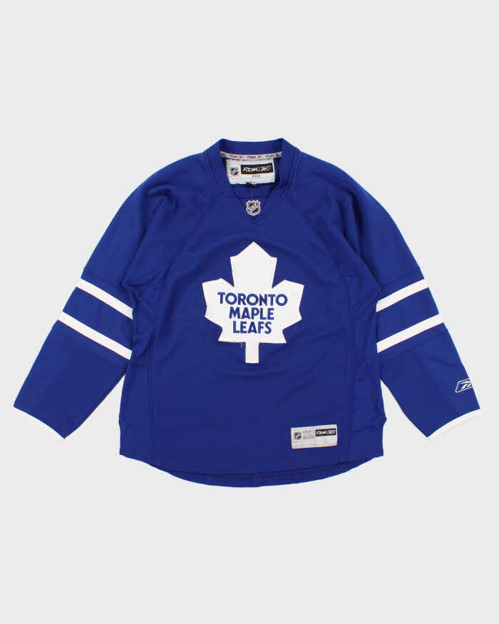 Mens Blue NHL x Toronto Maple Leafe Sports Jersey - L