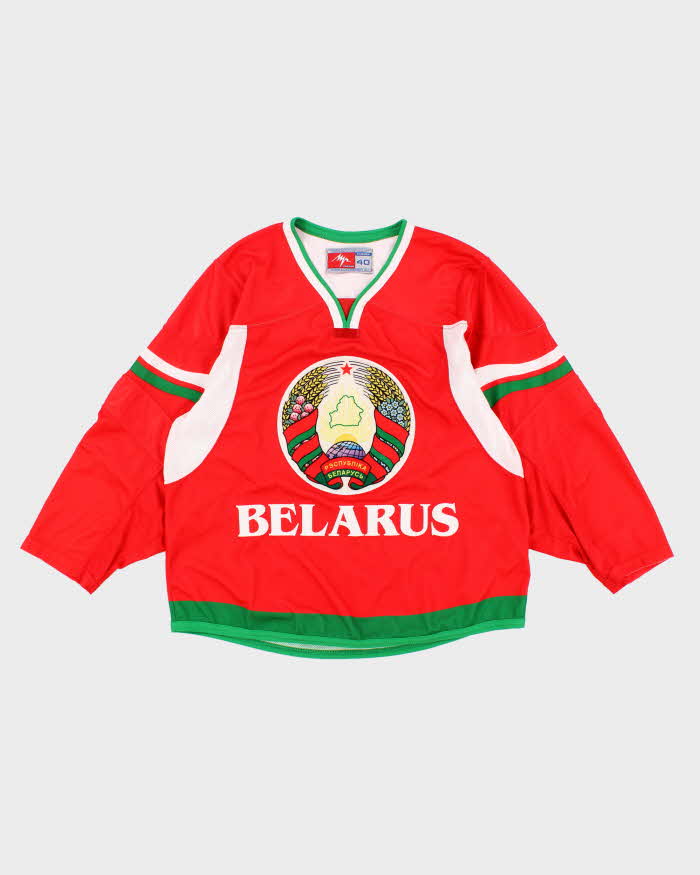 Men's Red Belarus Sport Jersey - M