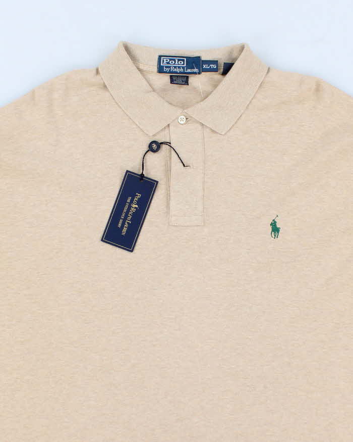 Vintage 90s Polo by Ralph Lauren Long Sleeve Polo - XL