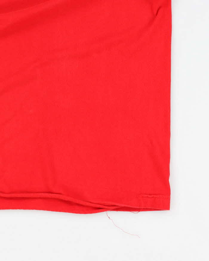 00s Nike Retro Red T-Shirt - M
