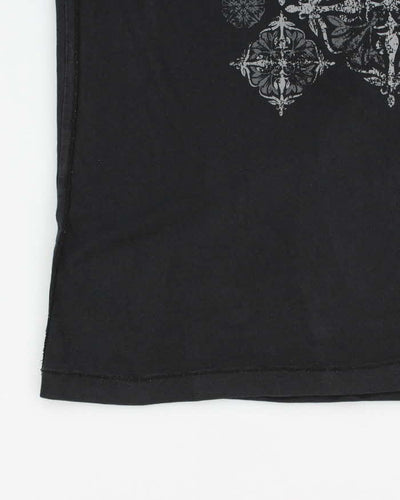 Levi's Black Graphic T-Shirt - M