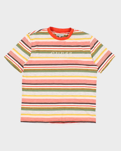 Guess Striped Oversized T-Shirt - M