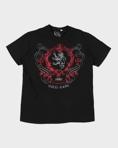 Y2K 00s Guess Graphic T-Shirt - L