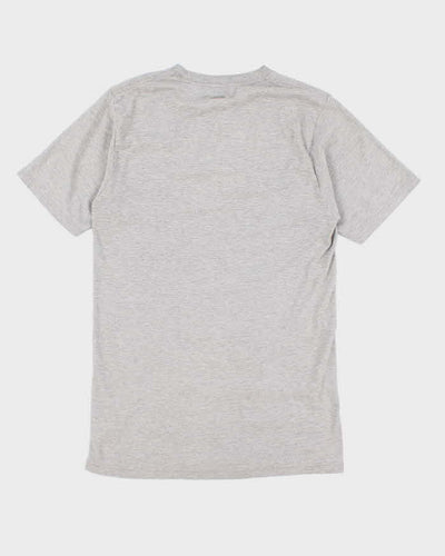 Mens Light Grey Stussy Logo T-Shirt - S