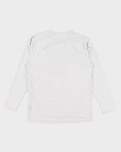 Mens Light Grey Adidas Arsenal Jersey T-Shirt - XXL