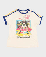 Vintage Single Stitch JunkFood Atari Game Graphic T-Shirt - L