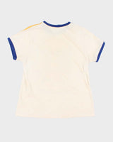 Vintage Single Stitch JunkFood Atari Game Graphic T-Shirt - L
