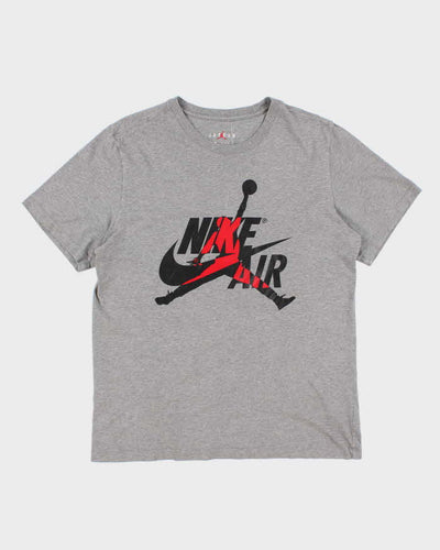 Nike Air Jordan Grey T-Shirt - L