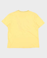 Vintage Men's Yellow Tommy Hilfiger T-Shirt - L