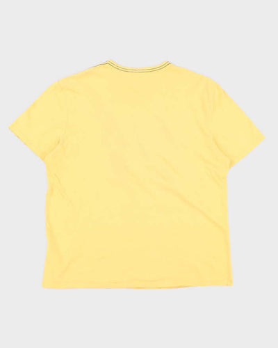 Vintage Men's Yellow Tommy Hilfiger T-Shirt - L