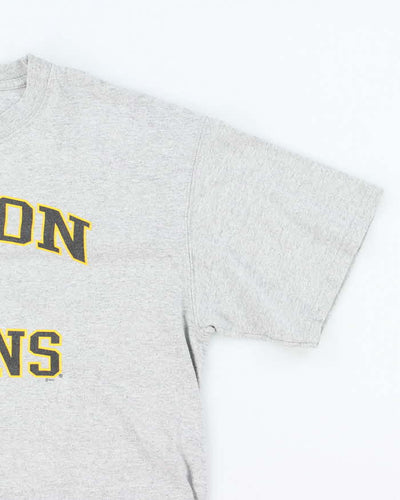 00's Men's Boston Bruins Hockey T-Shirt - L