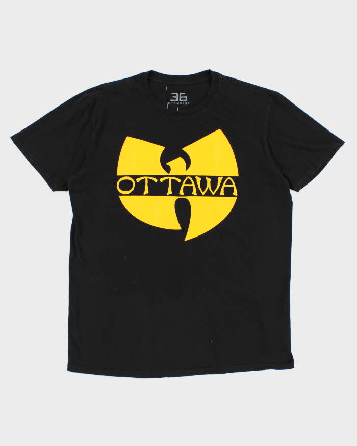 Vintage Men's Wutang Clan/ Ottawa Charity Graphic T shirt - L
