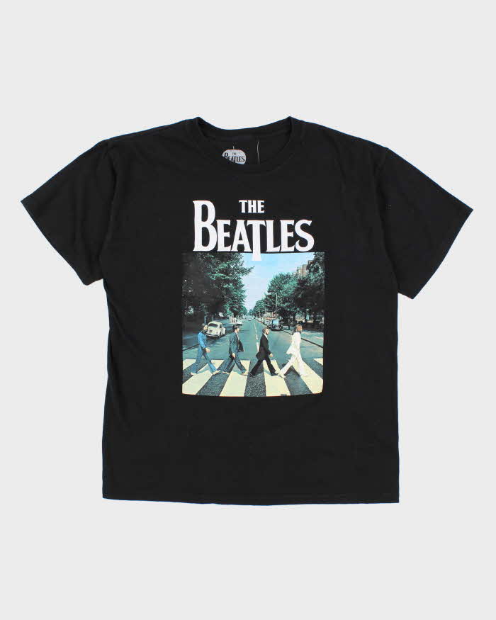 Vintage Men's The Beatles Graphic Print T shirt - L
