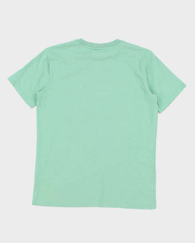 Men's Carhartt Classic Teal Logo Pocket T Shirt - S