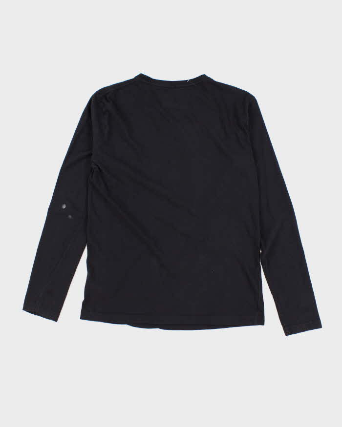 Mens Black Kangol Spell Out Long Sleeve - M