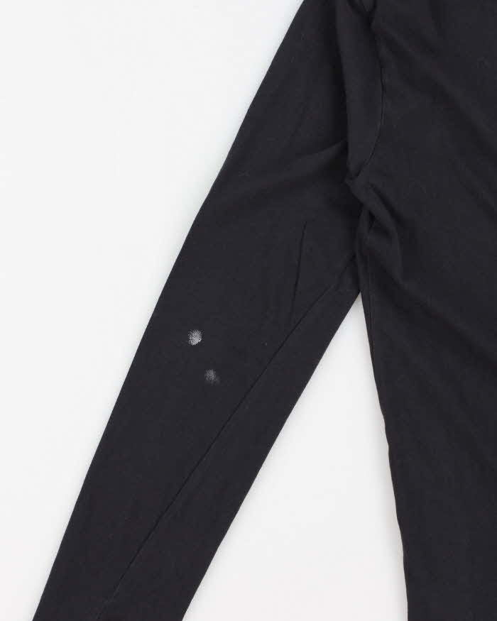 Mens Black Kangol Spell Out Long Sleeve - M