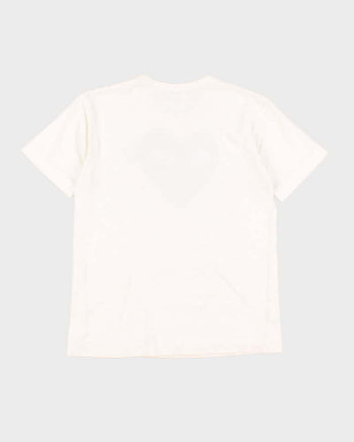 Mens Comme Des Garcons Play Classic Heart T shirt - S