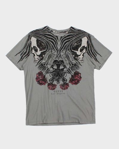 Y2K 00s Guess Graphic T-Shirt - L