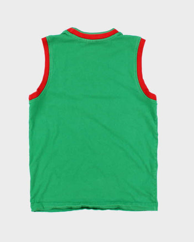 Vintage 70s Puma Green Vest - M
