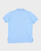 Vintage 90s Polo Ralph Lauren Blue Polo Shirt - L