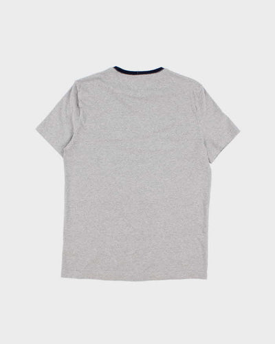 Tommy Hilfiger Grey Branded T-Shirt - M