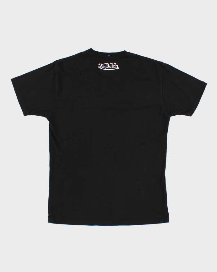 00s Von Dutch Black T-Shirt - M