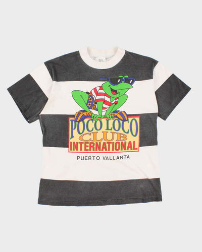 Vintage 90s Poco Loco Single Stitch T-Shirt - XL
