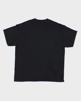 Men's Black Gecko Graphic Print T shirt - XL