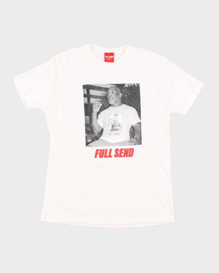 Men's Full Send Mike Tyson Graphic T shirt - L