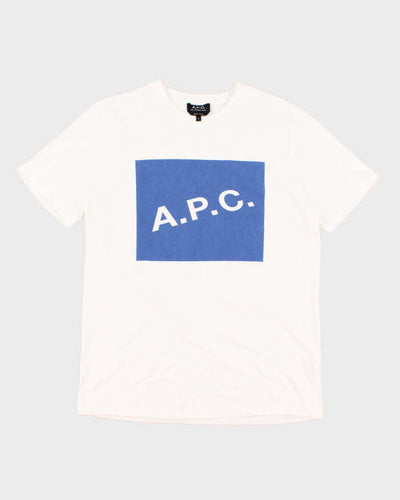 Men's A.P.C Graphic Logo T shirt - M