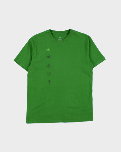 Men's Arc'teryx Green T-Shirt- M